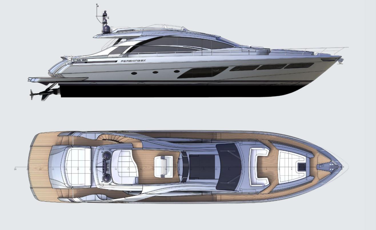 2019 PERSHING 8X 